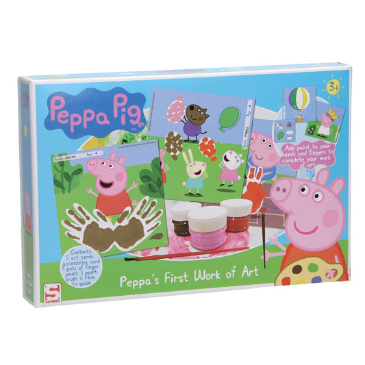 Peppa Prase Crtanje prstima